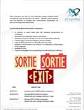Catalogue - Sortie - Exit